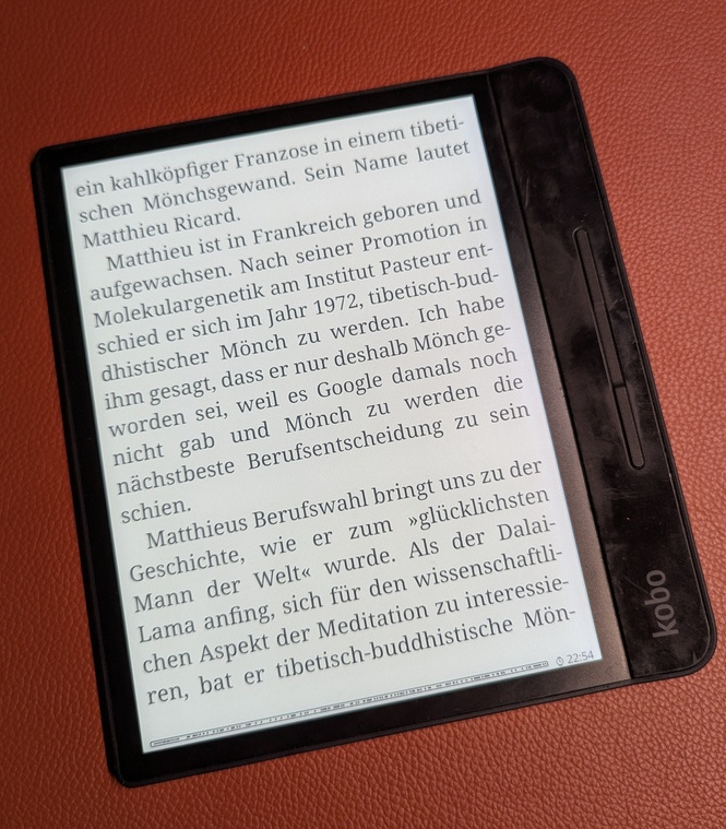 KOReader running on my Kobo Forma KOReader running on my Kobo Forma